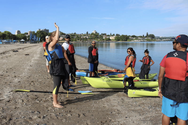 3 Hour Kayak in Vancouver with Coffee on the Beach - The Beach Coffee Stop: Simple Fuel, Better Than a Snacked-Out Excuse