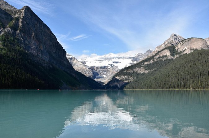 4 Days Canadian Rockies Fall/Spring Tour - Lake Minnewanka Cruise and Emerald Lake Stops: Included Scenic Time