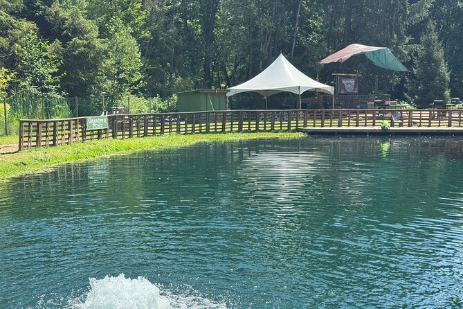 A Relaxing Day of Fishing and Fresh BBQ - Silverbrook Farm and Castaway Pond, a farm day built for calm