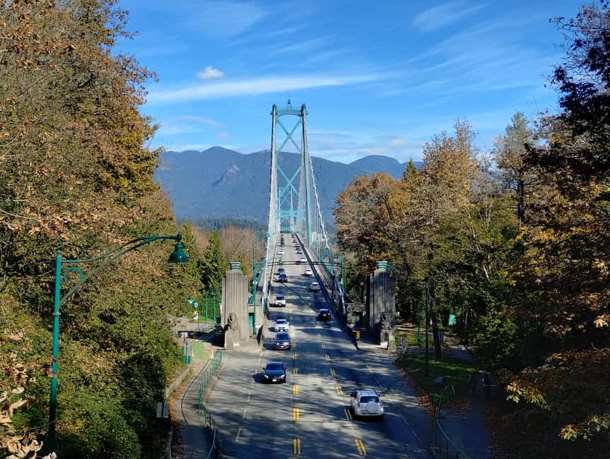 Capilano Suspension Br+Lake+Dam+Hachery/4in1/CAR/Small GROUP - Cleveland Dam viewpoints: an engineering stop with real power behind it