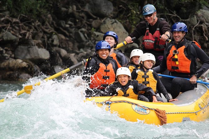 Cheakamus Family Adventure - Wetsuits, safety briefing, and practice commands for beginners