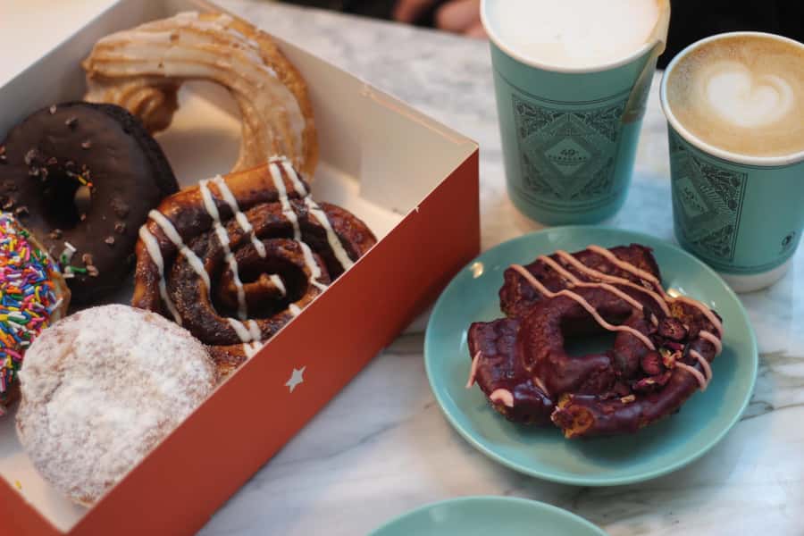 Downtown Vancouver Donut Adventure by Underground Donut Tour - Kicking Off at 49th Parallel Cafe (and why it matters)
