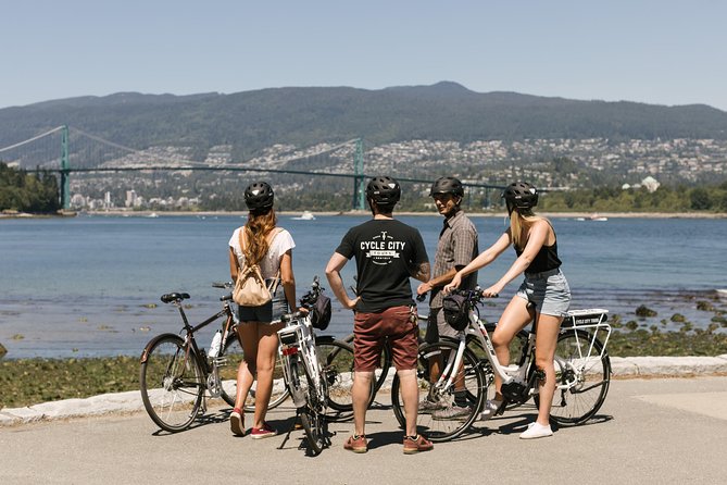 Epic Electric Bike Tour by Cycle City Tours - Setting up at Cycle City Vancouver on Hornby Street
