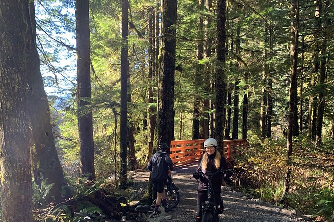 Experience the Beauty of Vancouver’s Forests by Bike/E-Bike - Small Group Size Makes It a Different Kind of Day