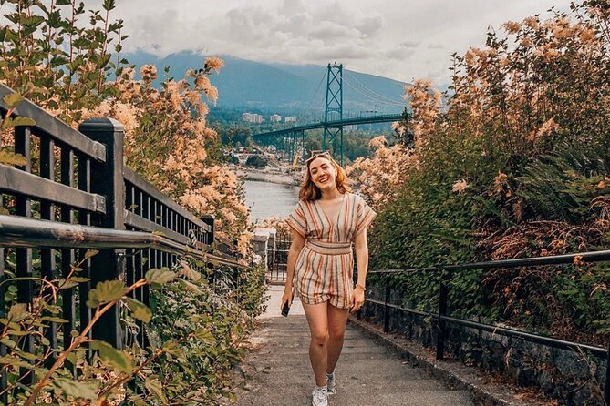 Explore Stanley Park on Electric Scooters - The Logging Heritage Wooden Arch: A Meaningful Break
