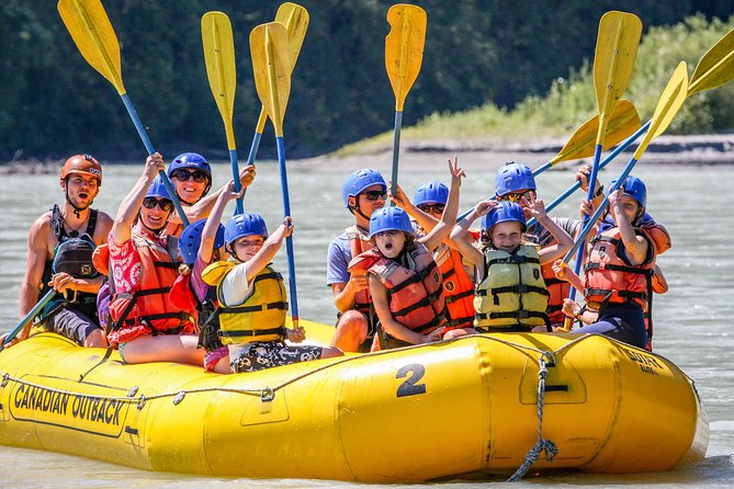 Family Friendly Cheakamus Splash Rafting - A 3.5-hour day, broken down in real life terms