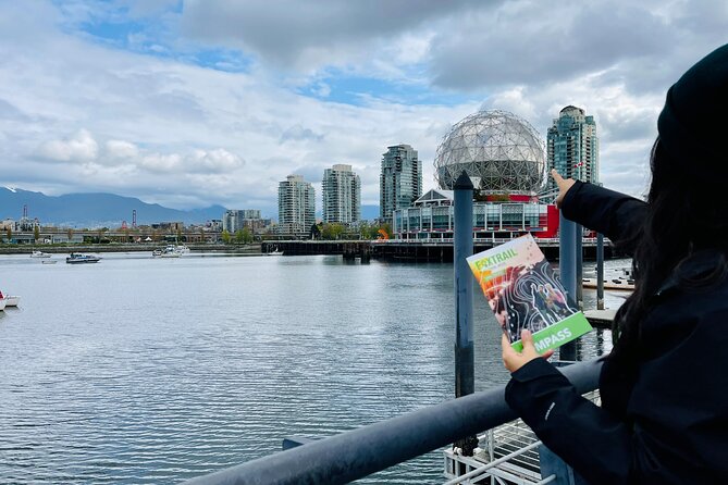 Foxtrail Scavenger Hunt - Compass Trail Vancouver - Challenge level: fun for families, but not every kid loves codes