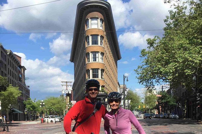 Gastown, Chinatown & Granville Island - Vancouver Bike Tours - Yaletown Roundhouse and Rail History in a 15-Minute Story Stop