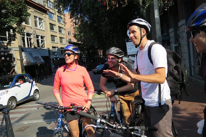 Gastown, Chinatown & Granville Island - Vancouver Bike Tours - False Creek Seawall Riding, Public Art, and Olympic Village Context