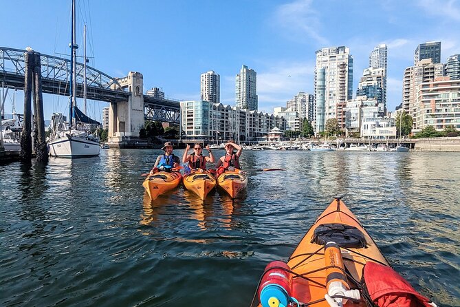 Granville Island Vancouver Kayak Tour with Coffee & Snacks (3hrs) - Stop 1: Granville Island, Where You Start and Reset
