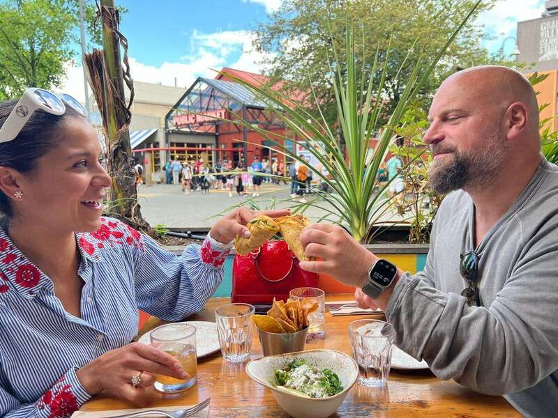 Granville Island Vancouver's Elite Walking Food - Your 5 food stops, plus a 19+ cocktail