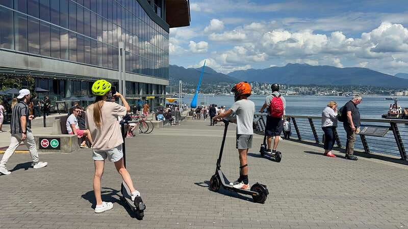 Great Vancouver EUC & E-scooters loop tour - Starting at Science World: Gear Up and Get Moving