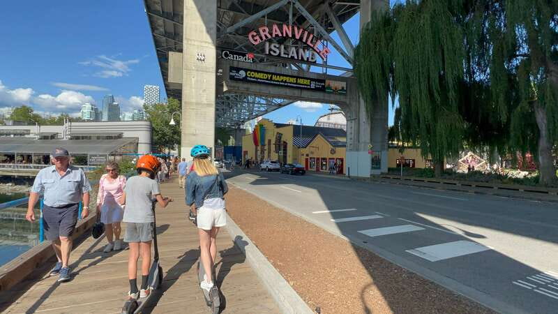 Great Vancouver EUC & E-scooters loop tour - False Creek Finish: A Modern Vancouver Landing