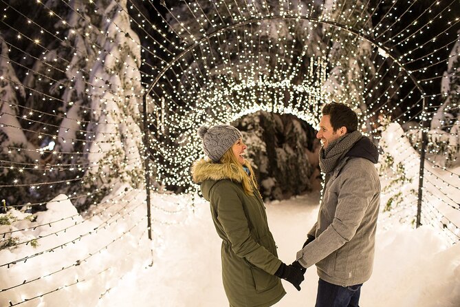 Grouse Mountain Admission Ticket - Winter highlights: skating, snowshoeing, sleigh rides, and Light Walk