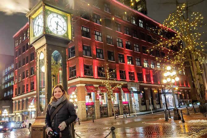 Photography & Walk at Night - Gastown Steam Clock and the quick-hit route for great night photos