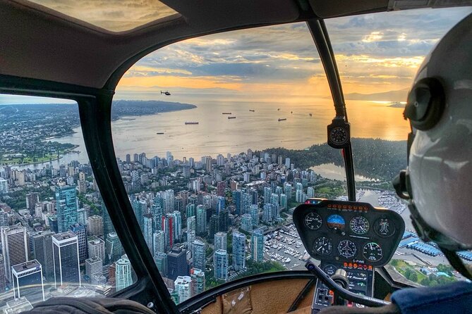 Pre/Post Cruise Helicopter Vancouver City Tour with Hotel Pickup - How the SKY Helicopter setup fits a cruise timeline