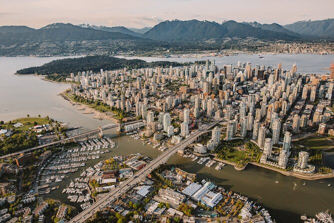 Pre/Post Cruise Helicopter Vancouver City Tour with Hotel Pickup - Lions Gate Bridge, Guinness family roots, and why flying helps