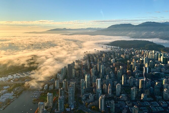 Pre/Post Cruise Helicopter Vancouver City Tour with Hotel Pickup - Price and value: what $312.25 really covers