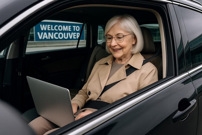 Private Transfer – To or From - Airport, Downtown, Cruise Harbour - Meeting the Driver at Vancouver Airport, Downtown, or Cruise Harbour