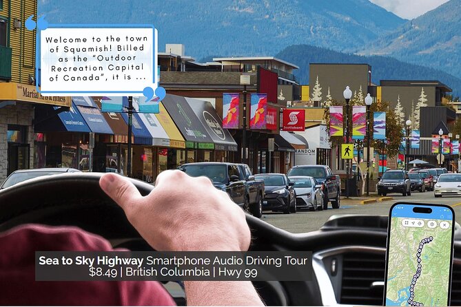 Sea to Sky Highway: a Smartphone Audio Driving Tour - Download Once, Drive Offline: Mobile Ticket, Data Setup, and Audio That Keeps Up