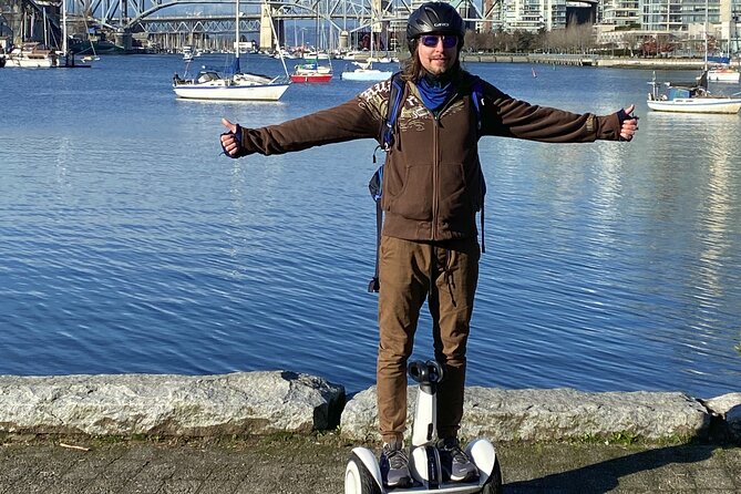 Small Group Segway tour to False Creek/English Bay - Sunset Beach energy, then rolling toward English Bay