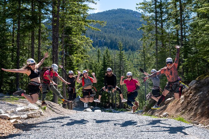 Squamish Via Ferrata Adventure - At the Flight Deck: Connecting to the Safety Cable