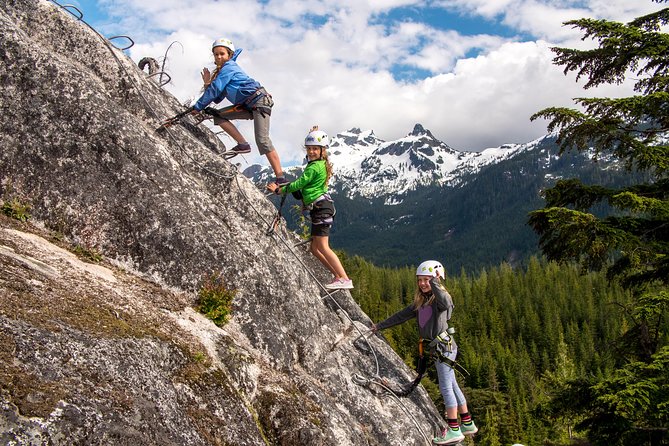 Squamish Via Ferrata Adventure - The Main Event: Bridges, Catwalk, and Glacier-Worn Granite