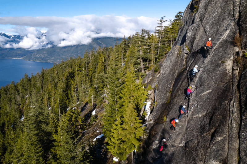 Squamish: Via Ferrata Climbing Adventure - A Squamish Via Ferrata Above Howe Sound, Without the Uncertainty
