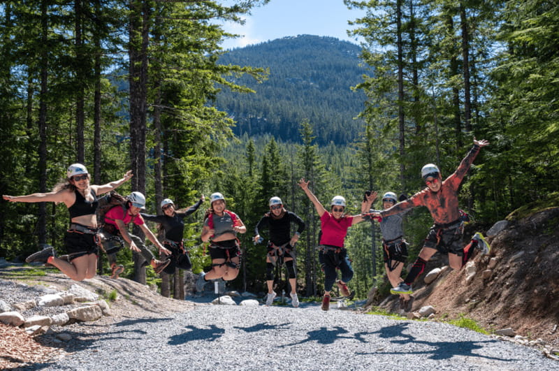 Squamish: Via Ferrata Climbing Adventure - The Walk In: Old-Growth Forest to the First Big View