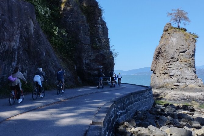 Stanley Park Bike Adventure with Lux Car Pick Up Affordable Easy - Bikes, helmets, and the small-group pace that keeps photos possible