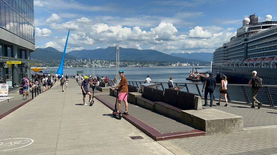 Stanley Park EUC & E-scooters loop tour - Stanley Park Seawall ride: the fastest route to big Vancouver views