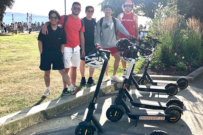 Stanley Park Seawall E-scooter Rental with Self Guided map - Getting started at 1886 Pendrell St, and how pickup helps