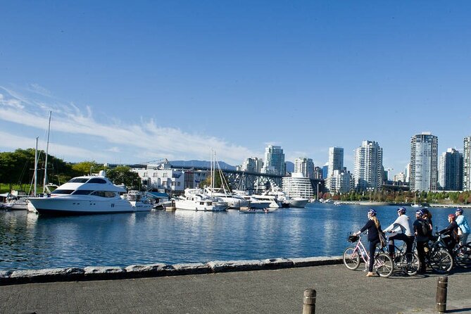 Stanley Park & Vancouver City Highlights 4 Hour Bike Tour 2 in 1 - Waterfront Station to Canada Place: skyline views plus a story beat