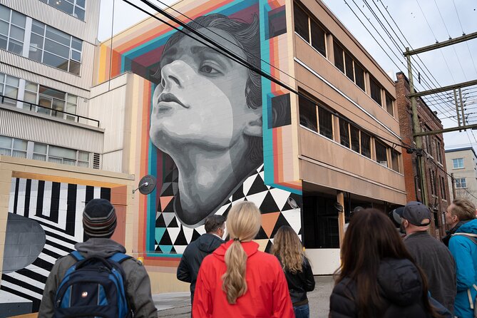 Street Art and Craft Beer 2 in 1 Walking Tour Vancouver - Olympic Village Square to False Creek, where the skyline sets the tone