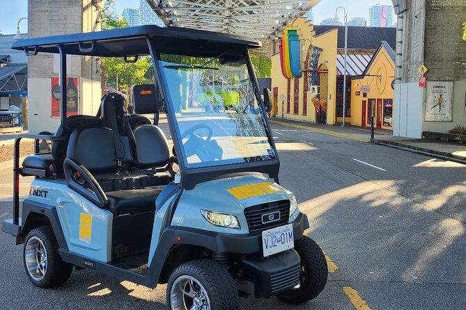 Street Legal Golf Cart Rentals in Vancouver - Gastown plus Robson and Davie Streets: a downtown day without the bus hassle