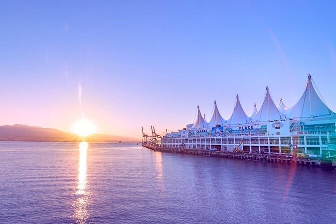 Vancouver 1-Day Tour (Granville Island/Stanley Park) (Chn&Eng) - Canada Place waterfront stop: cruise views and a ticket-in moment