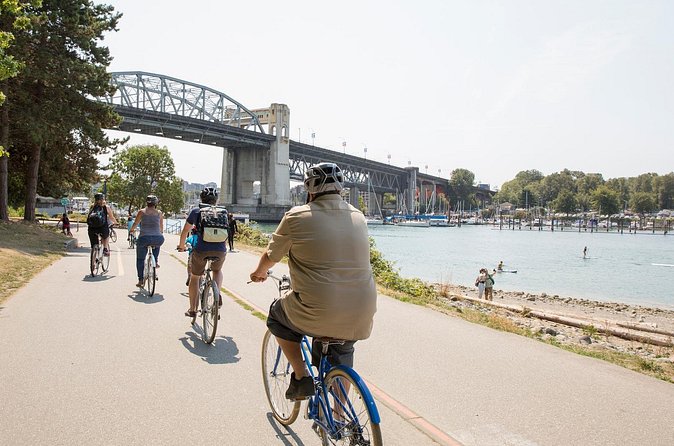 Vancouver Bike or Ebike Rental - Self Guided Map provided - Stop 1: Stanley Park, coastal rainforest and the seawall vibe