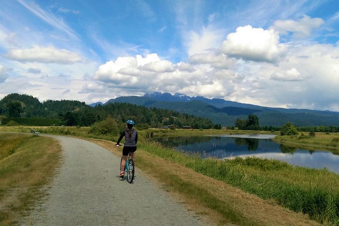 Vancouver Biking and Hiking Tour including Lunch - Stop 3 and 4: Pitt Meadows bike ride on the Trans Canada Trail