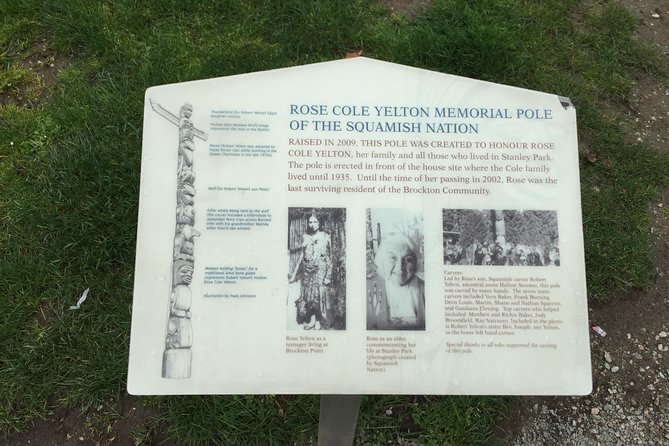 Vancouver City Finest Private Tour - Stanley Park in about one hour: totem poles, Prospect Point, seawall views