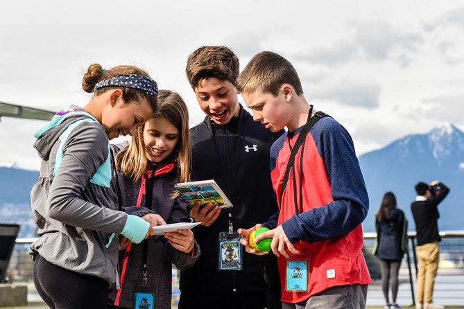 Vancouver City Sightseeing Adventure with Kids: Heroes & Villains - What you get: the kit, the map, and clue collecting