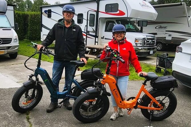 Vancouver E-Bike Rentals - Premium Seawall Bike Path Location - Starting on Vancouver’s Seawall at Plaza of Nations