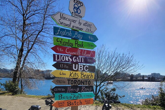 Vancouver E-Bike Rentals - Premium Seawall Bike Path Location - Wildlife, surprises, and where to stop for food and photos