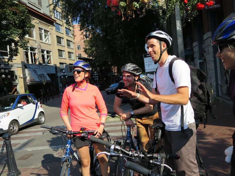 Vancouver: Gastown, Chinatown & Granville Island Bike Tour - English Bay Bike Start, Fitting Your Bike, and the Real Time Commitment