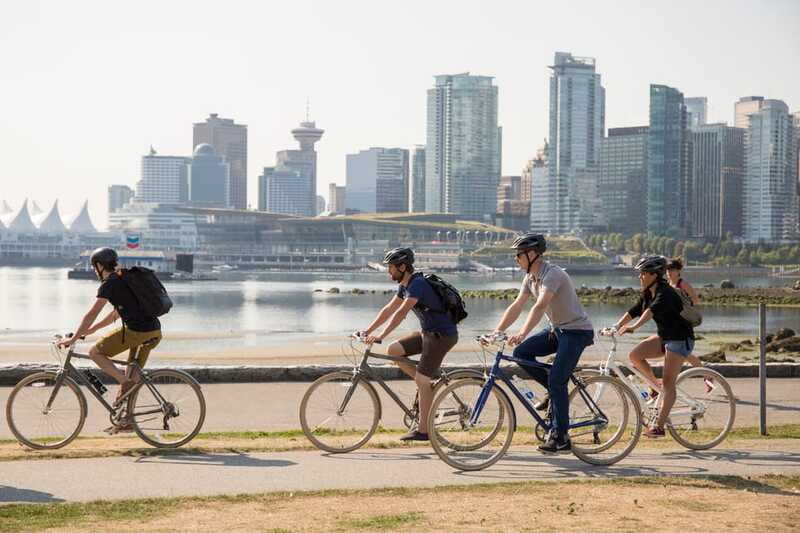 Vancouver: Guided Bike Tour - English Bay into Granville Island: beaches plus a real market break