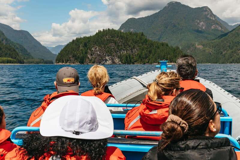 Vancouver: Indian Arm and Granite Falls Zodiac Boat Tour - Stanley Park and the Seawall, Explained From the Water