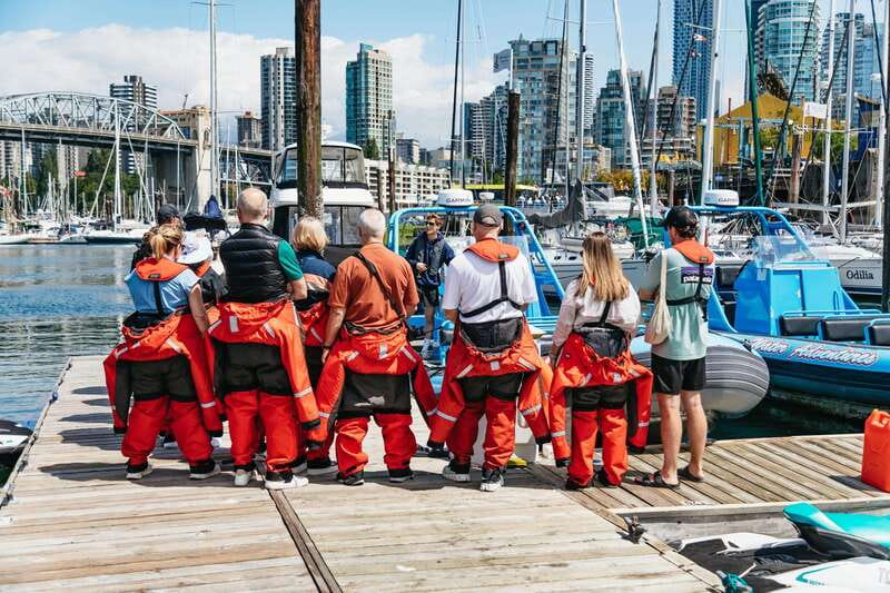 Vancouver: Indian Arm and Granite Falls Zodiac Boat Tour - The Return Trip: Silver Falls, Spray, and That Zodiac Fun