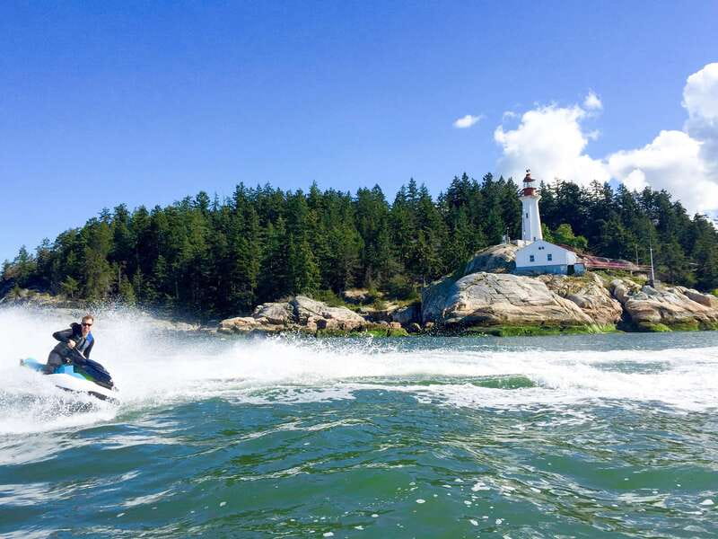 Vancouver: Ocean Jetski Morning Tour - The Ride Itself: Calm Morning Water, Speed With Guidance