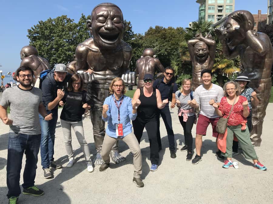 Vancouver: Private Walking Tour of City Highlights | 3-Hour - Robson Square and Granville Street: calm downtown design to pop-culture streets