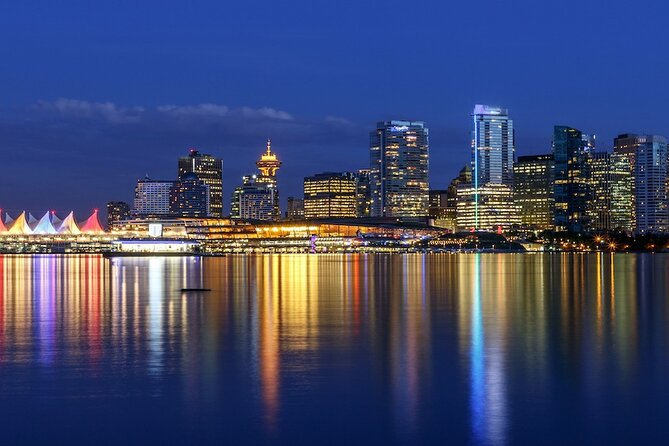 Vancouver Small Group Night Tour w/Capilano + Grouse Mtn Dinner - Capilano Suspension Bridge Park: the “wow” moment at 230 ft