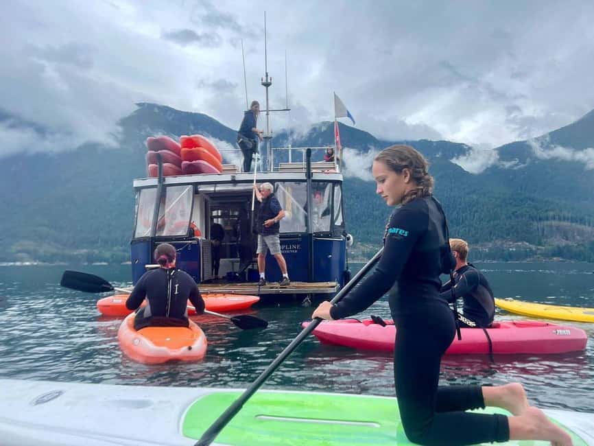 Vancouver: Snorkel, Kayak, and Seal Adventure Boat Tour - Snorkeling in Howe Sound: what you’ll look for and how the water feels